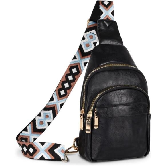Handbags - Sling Bag for Women Crossbody, Leather Cross Body Fanny Packs for Women,
